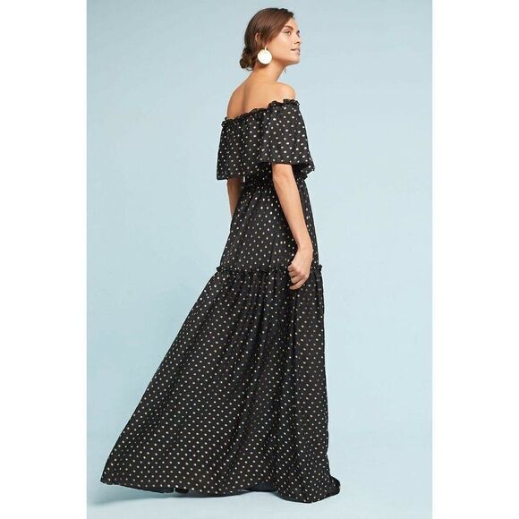 NEW ML MONIQUE LHUILLIER GLORIA MAXI GOWN DRESS - Picture 3 of 3